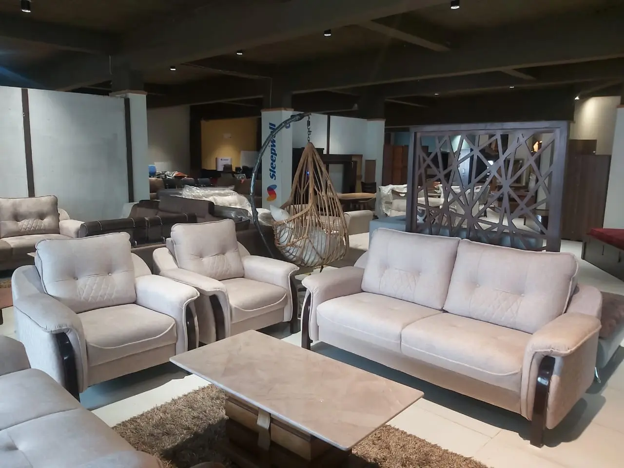 Vienna Quilted Lounge Suite