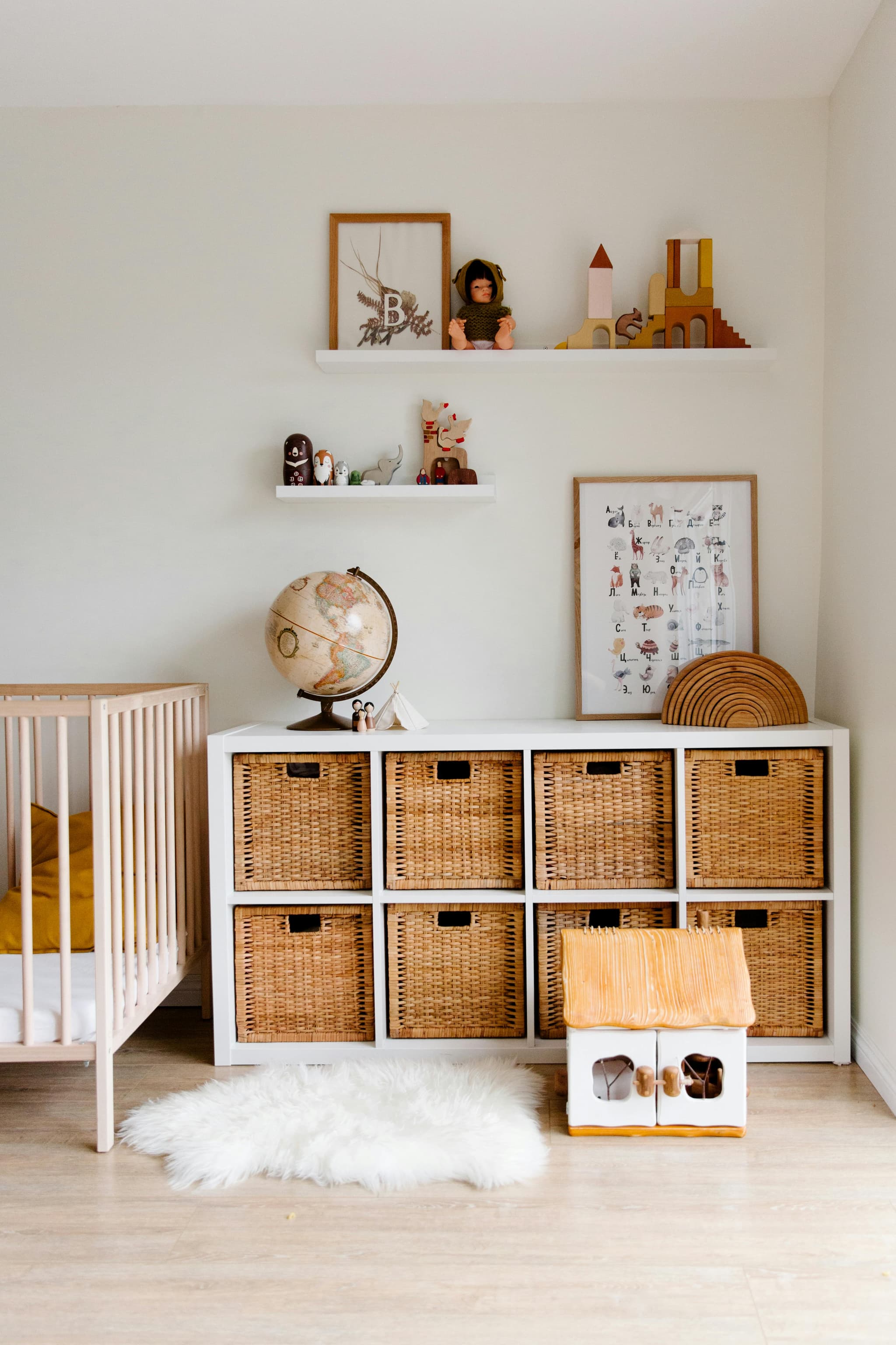 Inspiration image of a childrens nursery room