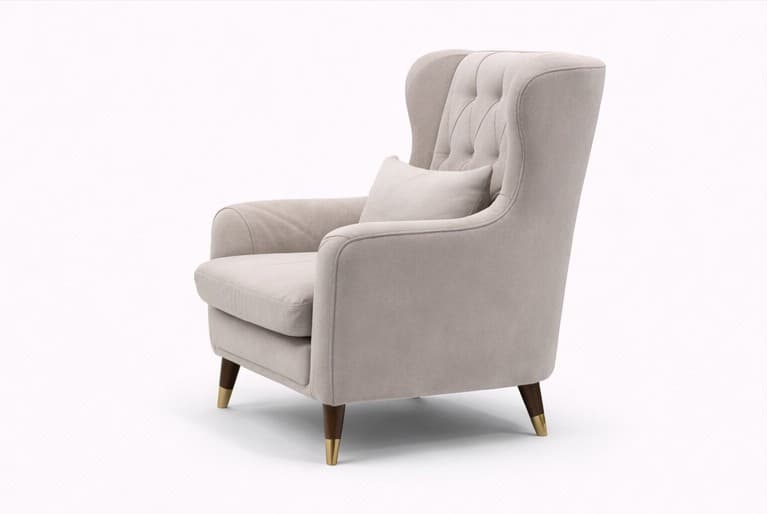 The Regent High-Back Armchair thumbnail 3