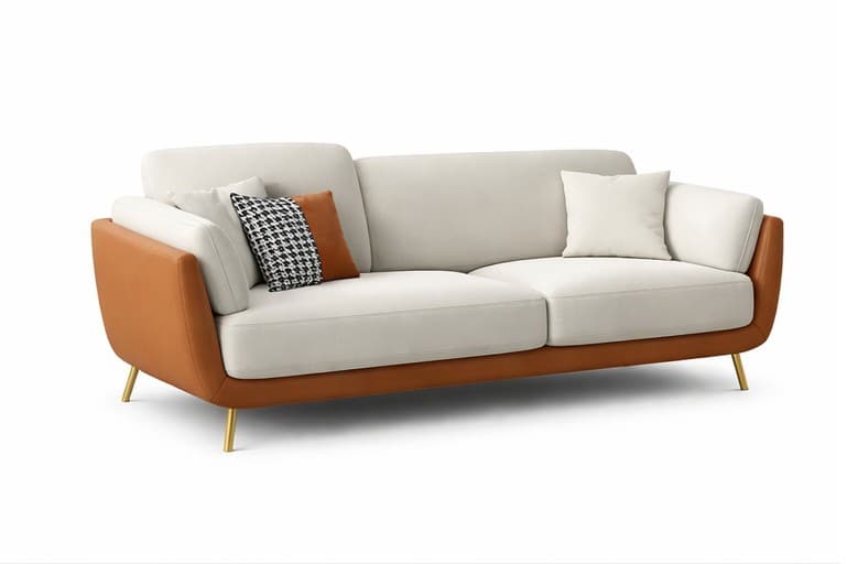 The Valencia Two-Tone Sofa thumbnail 2
