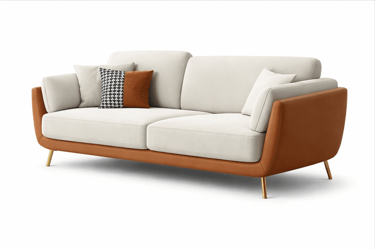 The Valencia Two-Tone Sofa thumbnail 3