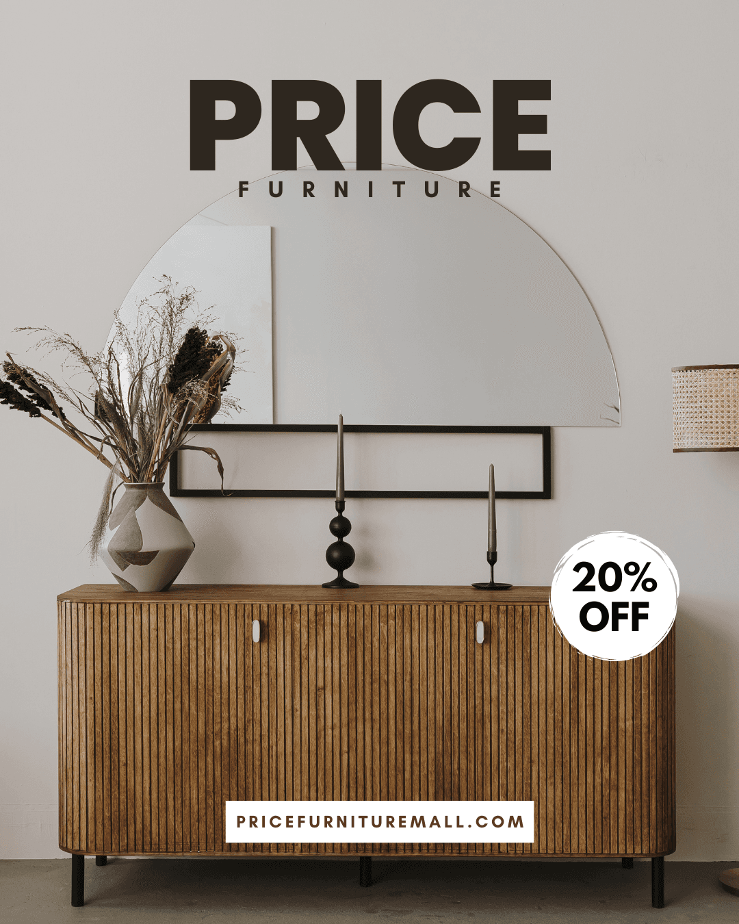 Instagram post showcasing a comfortable armchair